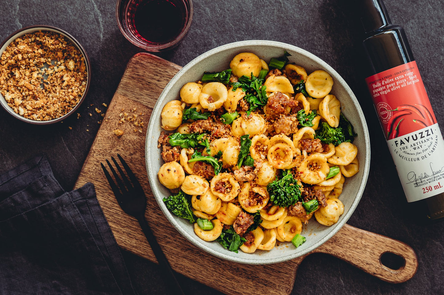 Crushed hot pepper extra-virgin olive oil