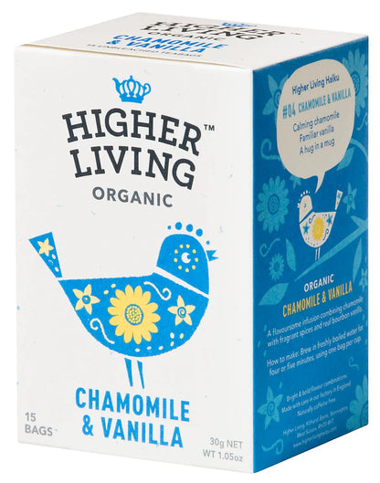 Chamomile & Vanilla 15 teabags