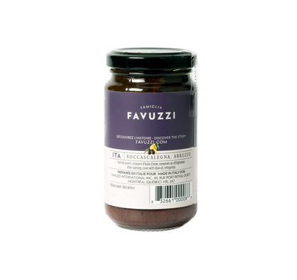 Lemon black olive tapenade