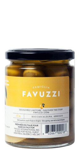 Bella di Cerignola olives with lemon