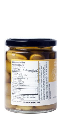 Bella di Cerignola olives with lemon