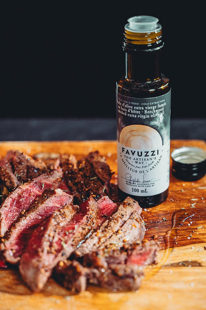Beechwood smoked extra virgin olive oil