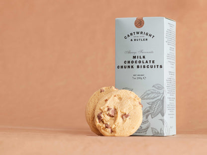 Milk Chocolate Chunk Biscuits