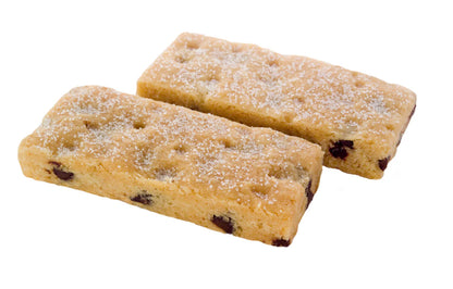 170g Box of Truly Handmade Shortbread Fingers with Dark Chocolate & Orange
