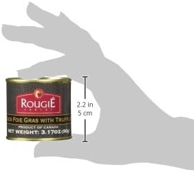 Rougie Foie Gras with Truffles Fully Cooked, 3.17 oz
