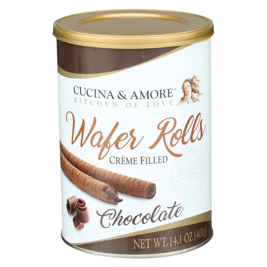 Cucina & Amore  Chocolate Wafer Rolls