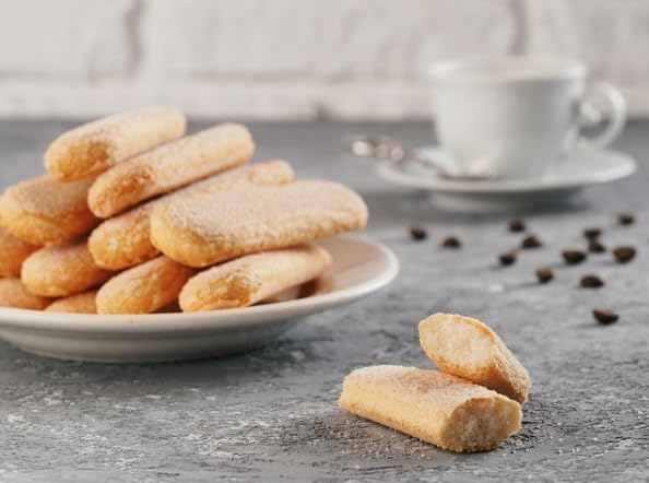 Balocco Savoiardi Ladyfingers 400g Italian Baking Biscuits – Tea Biscotti & Tiramisu Baking | Italian Import