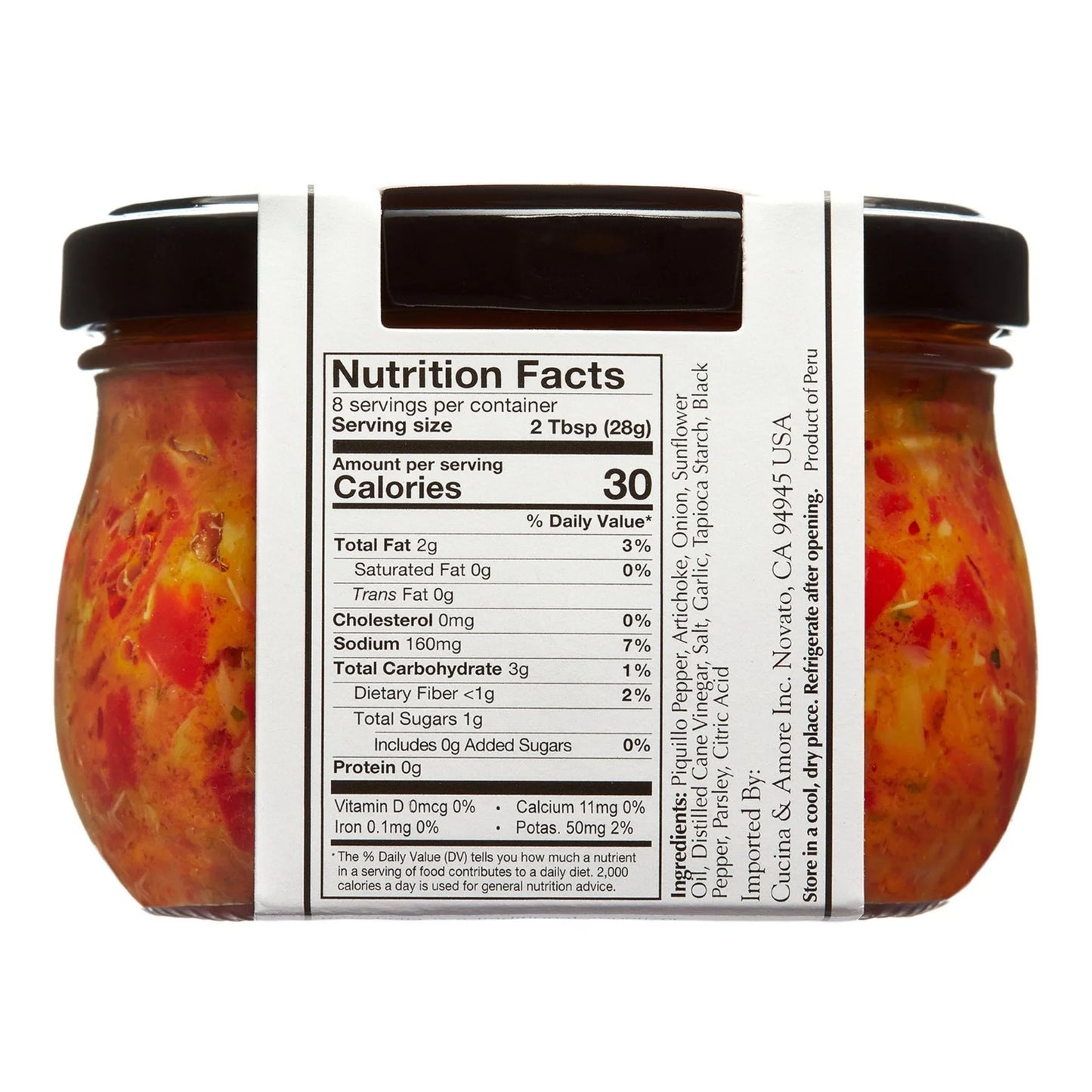 Cucina & Amore  Red Pepper & Artichoke Bruschetta