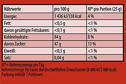 Haribo Pasta Frutta Fizz, Gummy Bears, Wine Gum, Fruit Gum, in a Bag, 175 g