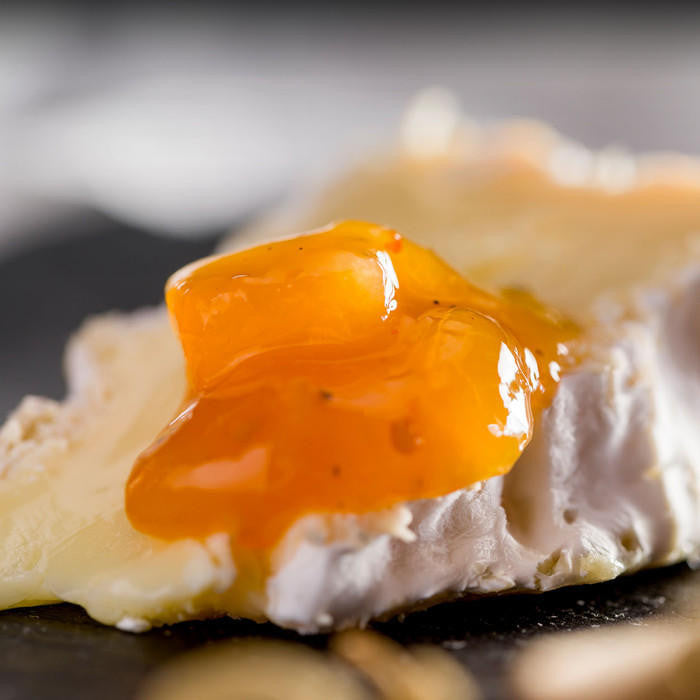 JUST FOR CHEESE Peaches Apricots - Goji Berries+Cardamom Sweet Sauce, 67g