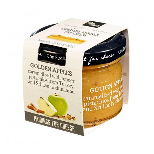 JUST FOR CHEESE Golden Apples - Pistachios+Cinnamon Sweet Sauce, 31g