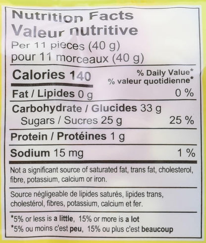 Squashies, Soft & Chewy Marshmallow Easter Candy, Orange and Pineapple Flavour, 160 grams