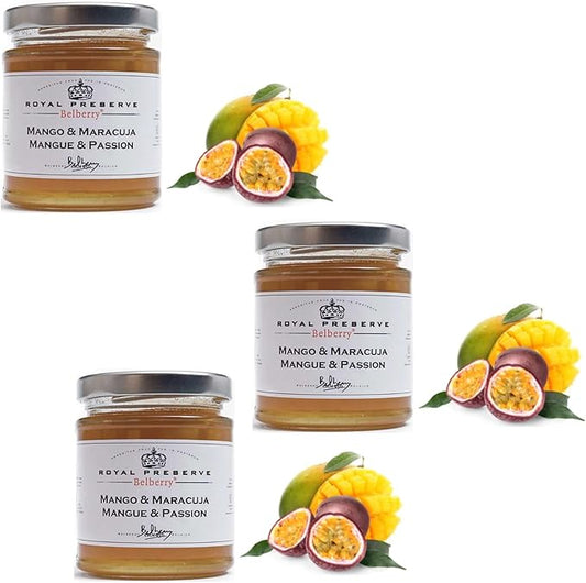 Belberry | Mango and passion fruit jam