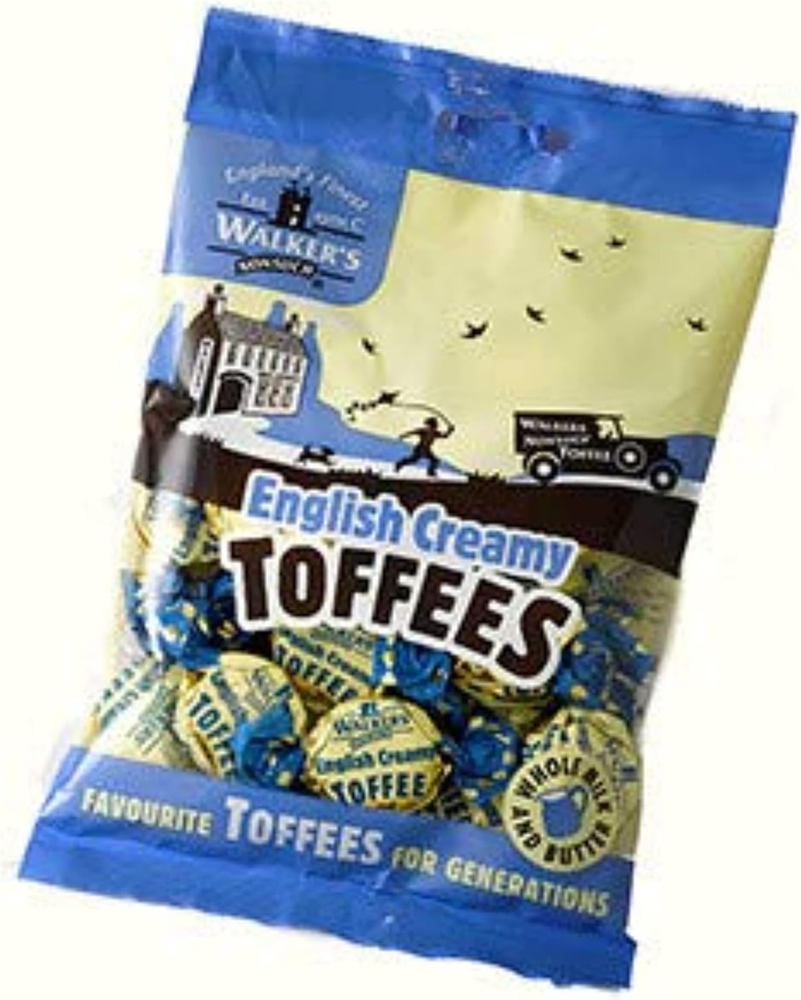 Walker's English Creamy Toffees 150g