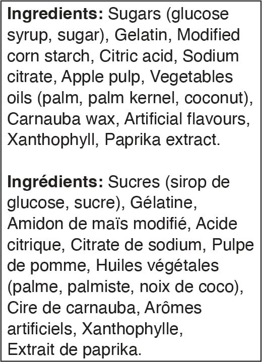 Squashies, Soft & Chewy Marshmallow Easter Candy, Orange and Pineapple Flavour, 160 grams