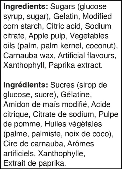 Squashies, Soft & Chewy Marshmallow Easter Candy, Orange and Pineapple Flavour, 160 grams