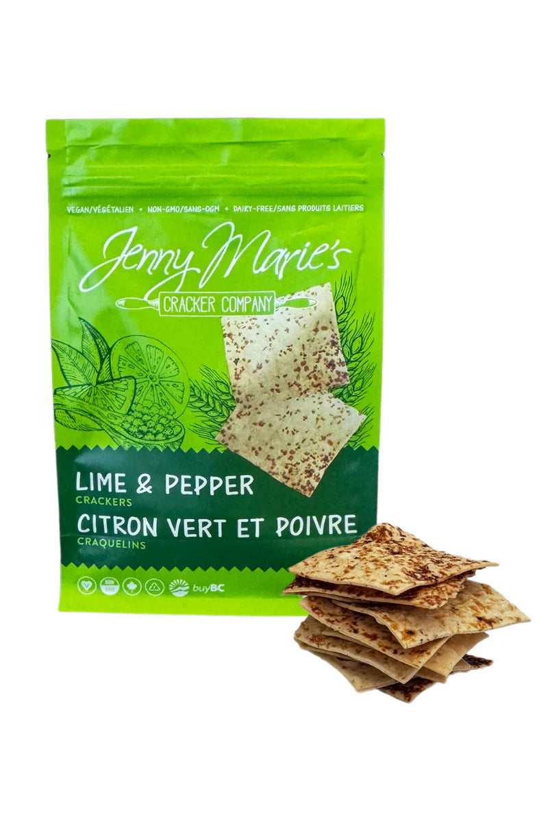 Lime & Pepper Crackers
