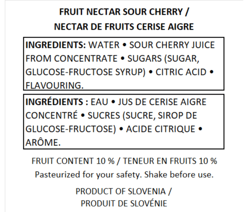 Fructal 1.5L Classic - Sour Cherry