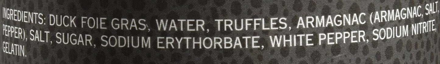 Rougie Foie Gras with Truffles Fully Cooked, 3.17 oz