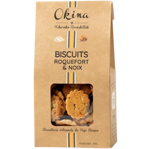 Okina Biscuits Roquefort & Noix