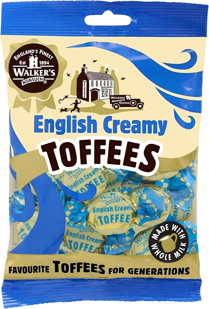 Walker's English Creamy Toffees 150g