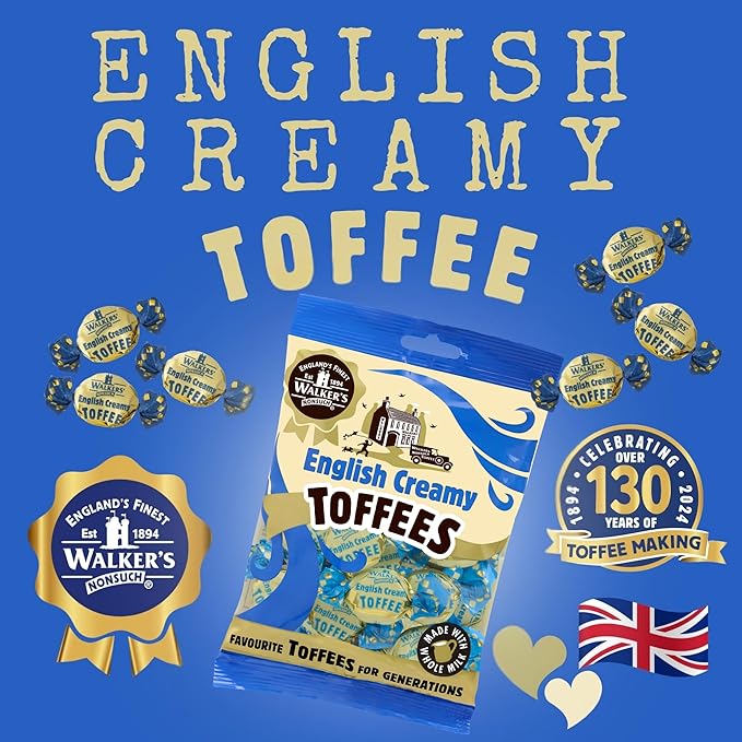 Walker's English Creamy Toffees 150g