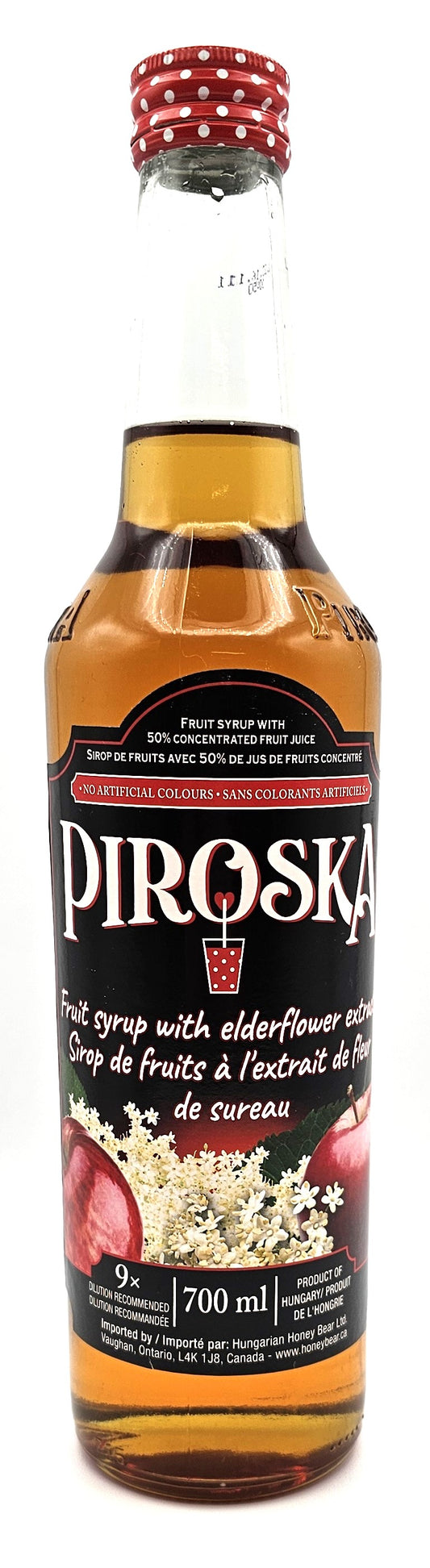 Piroska Elderflower Syrup (Holunderbluetensirup) 700mL