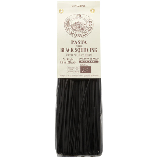 Organic Linguine Pasta with Squid Ink 8.8oz/250g