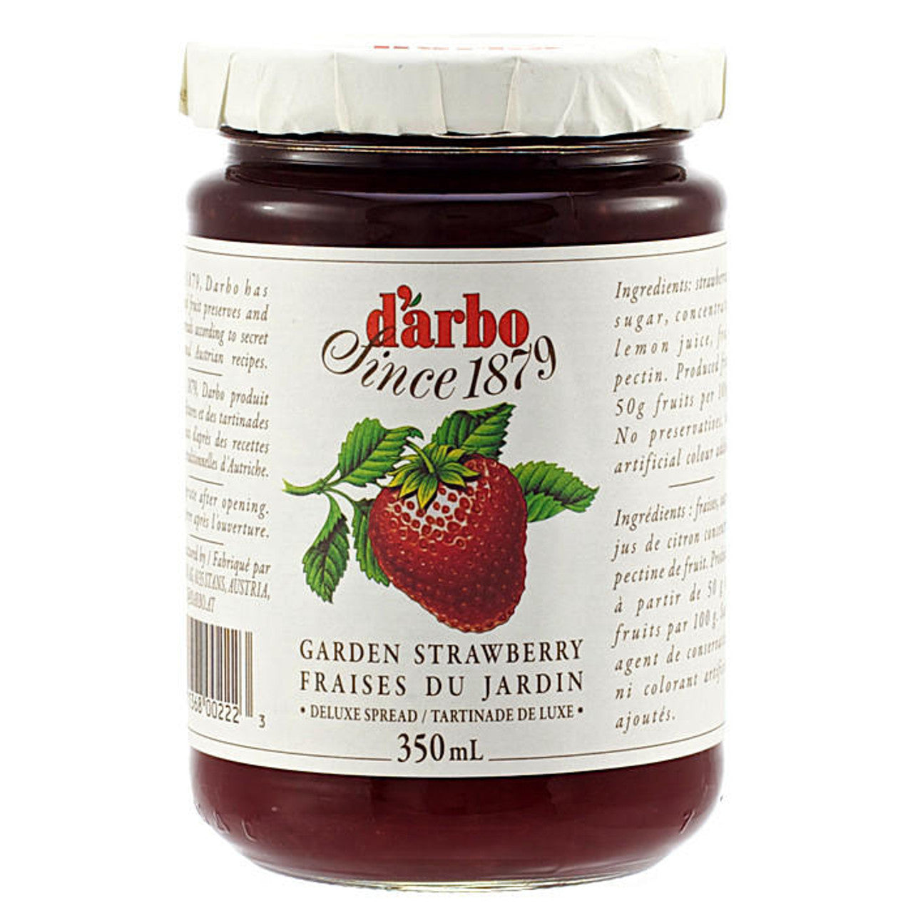 Garden Strawberry Deluxe Spread, 350ml