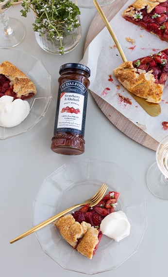 Strawberry & Rhubarb Fruit Spread