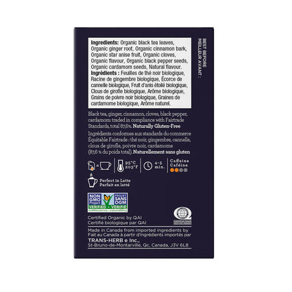 Black Organic Fairtrade Chai Tea