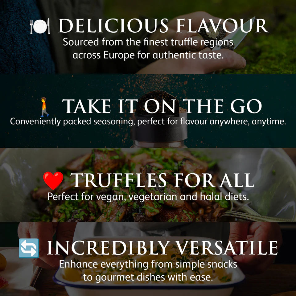 Truffle Dust Gourmet Truffle Seasoning for Cooking, Garnishing & Finishing