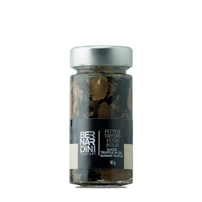 Bernardini Summer truffles sliced in oil 90g