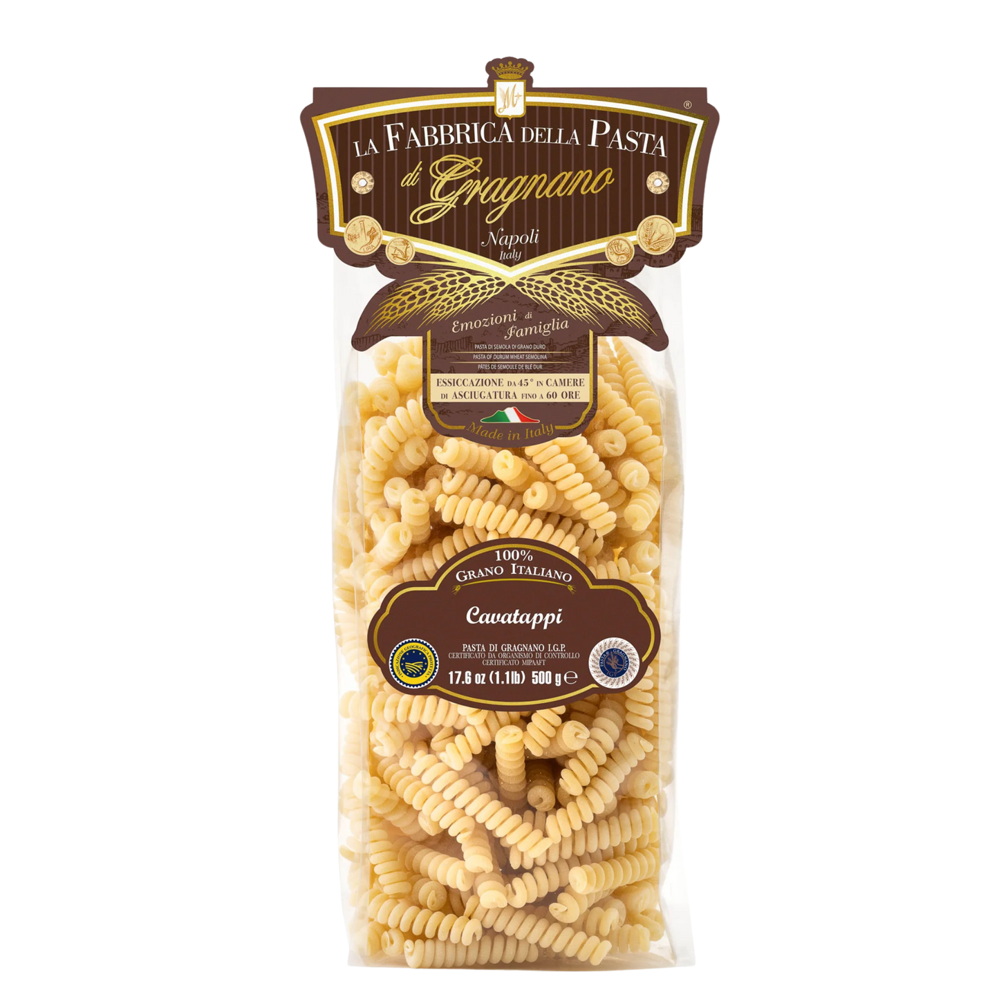 The Gragnano Pasta Factory IGP Corkscrew