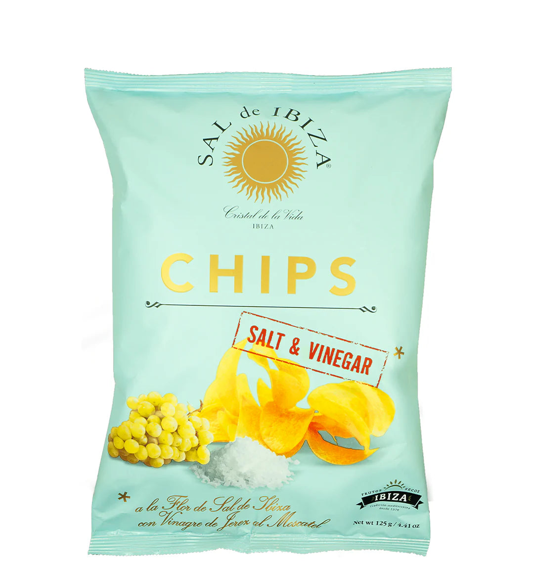 SAL de IBIZA chips "Salt & Vinegar", 125g