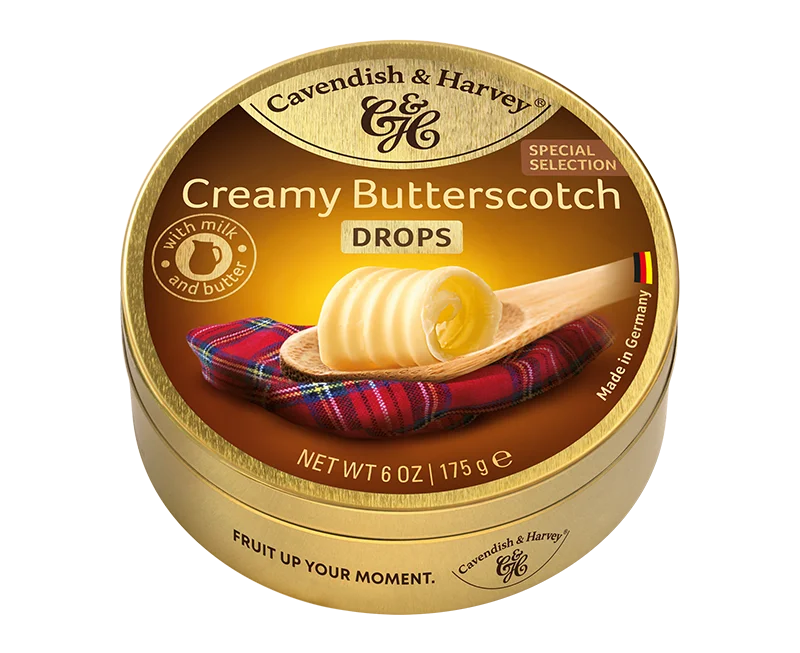 Creamy Butterscotch Drops, 175g