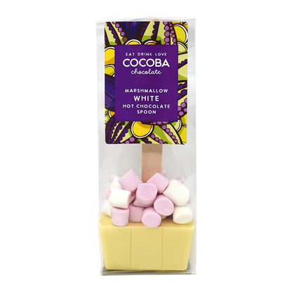Marshmallow White Hot Chocolate Spoon