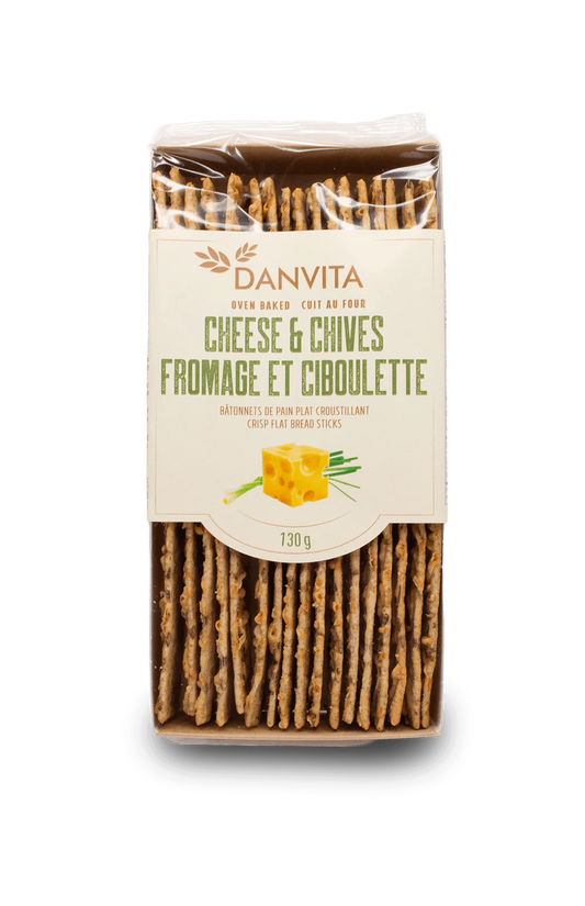 Danvita Crisps - Cheese & Chives 130g