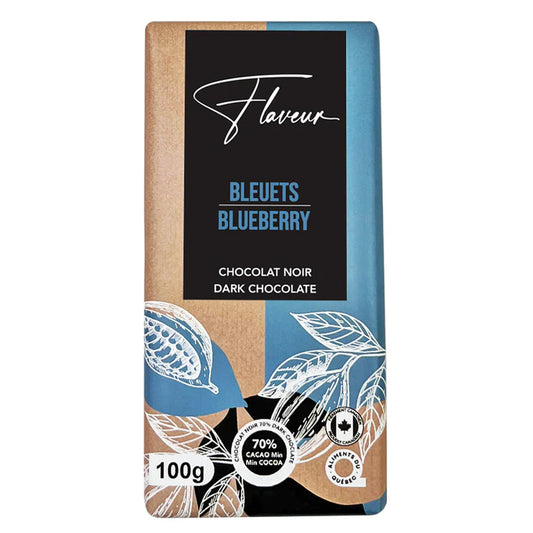 Blueberry 70% Dark Chocolate Tablet