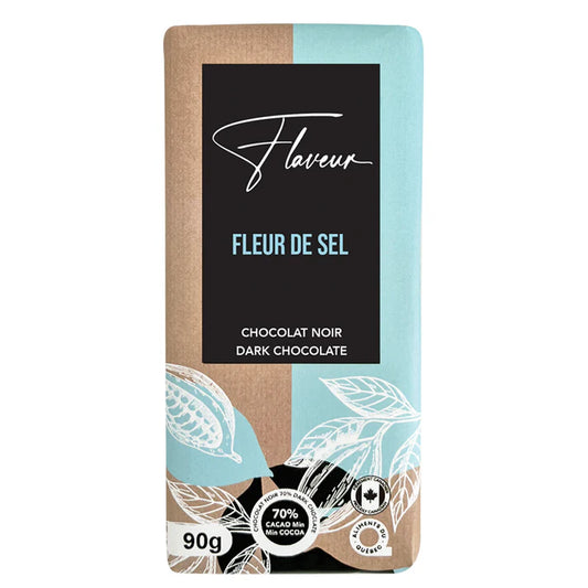 Fleur de Sel 70% Dark Chocolate Tablet