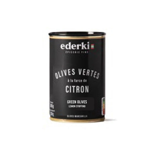 Green Olives with Lemon Stuffing