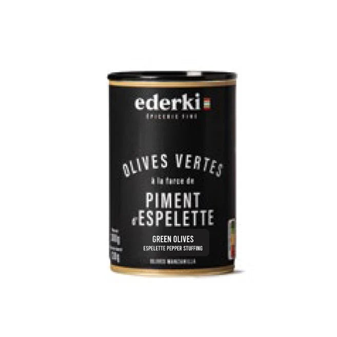 Green Olives with Pepper Stuffing