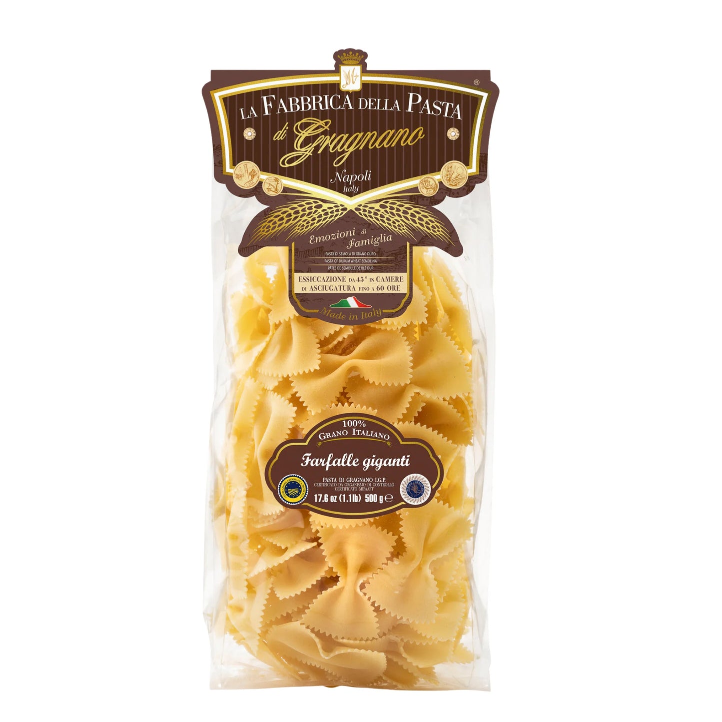 The Gragnano Pasta Factory Giant Butterflies PGI