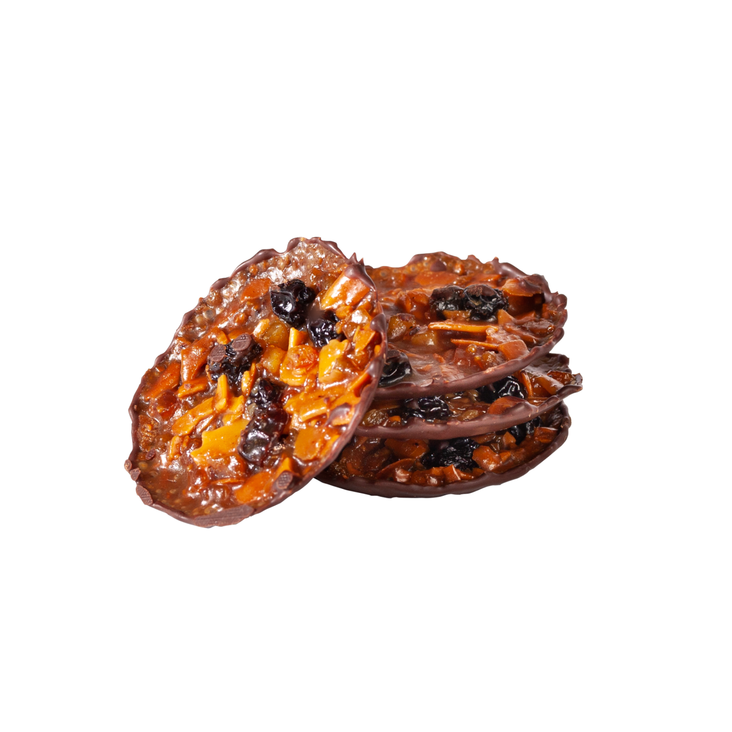 Lemon and Dark Chocolate Florentines