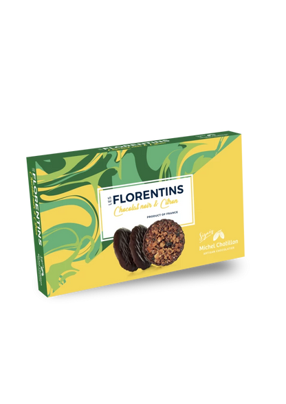 Lemon and Dark Chocolate Florentines