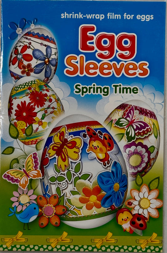 Easter Egg Sleeves - Spring Time - Set of 7