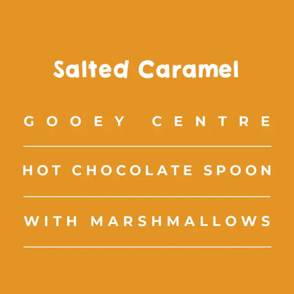 Salted Caramel Gooey Hot Chocolate Spoon