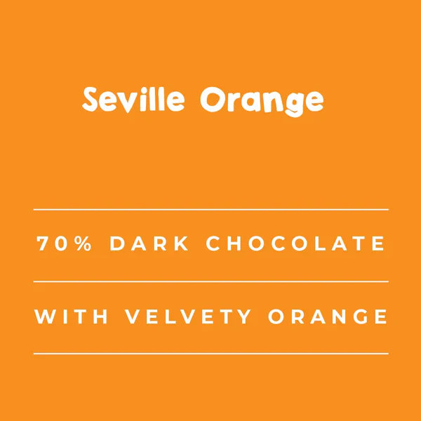 Seville Orange 70% Dark Chocolate Bar