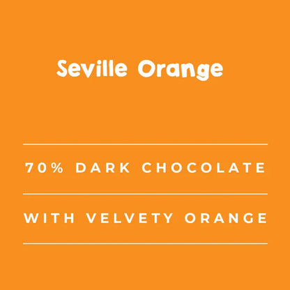 Seville Orange 70% Dark Chocolate Bar