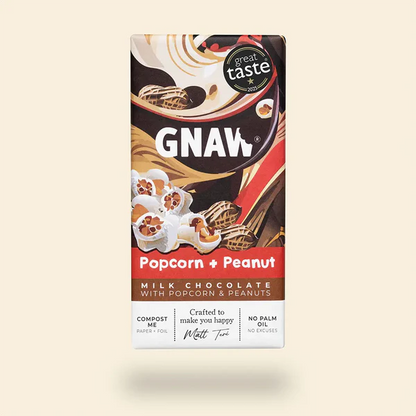 Popcorn & Peanut Milk Chocolate Bar